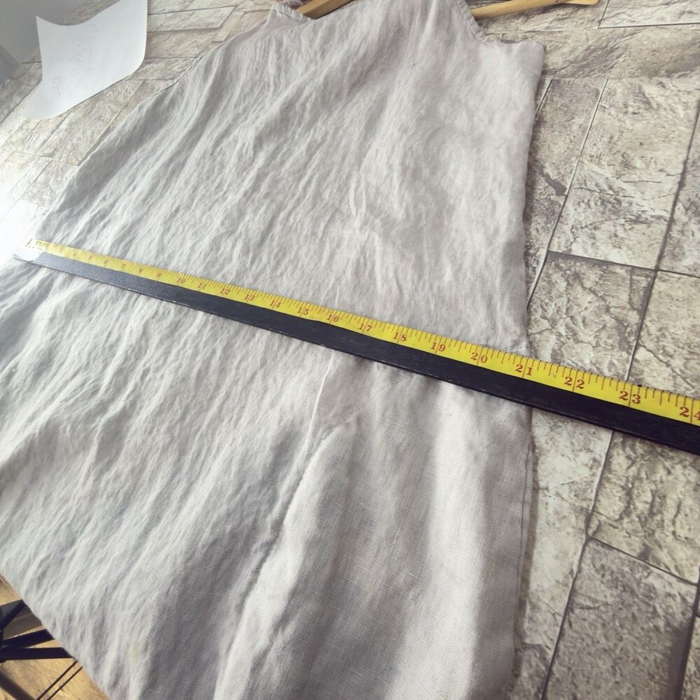 Laura Bianchi 100% Linen Maxi Dress - Picture 13 of 15